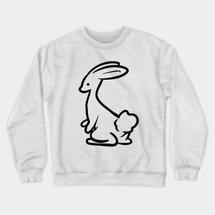 Bunny Rabbit Crewneck Sweatshirt